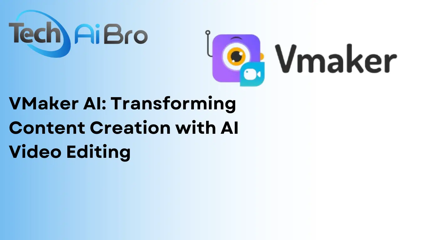 VMaker AI: Transforming Content Creation with AI Video Editing